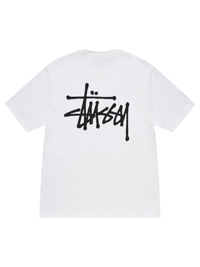 basic Stussy тениска бяла