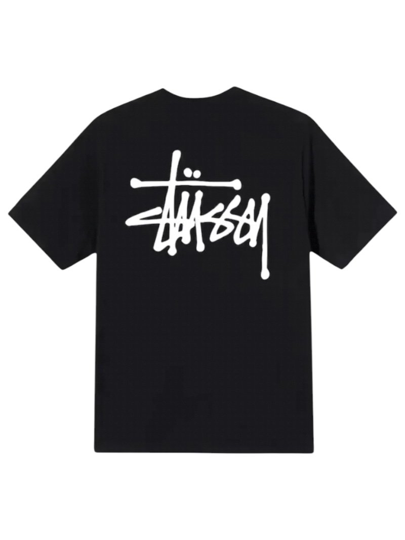 basic Stussy тениска black
