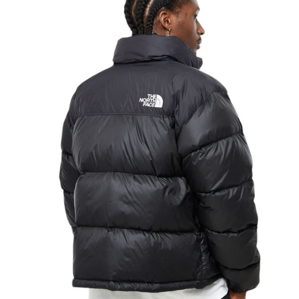 The north face nuptse jacket black 1996 back