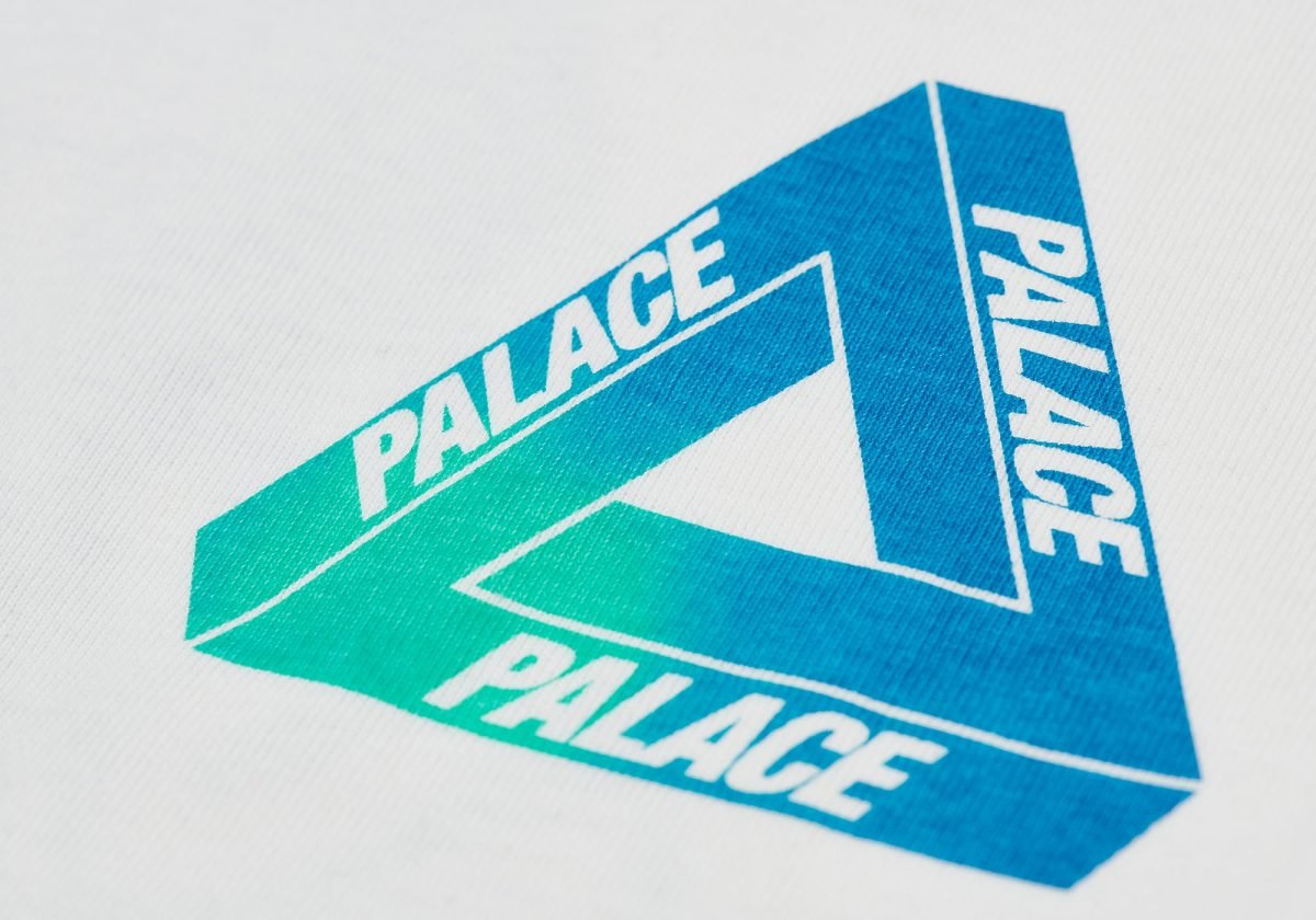 Palace thermic reacting print close up