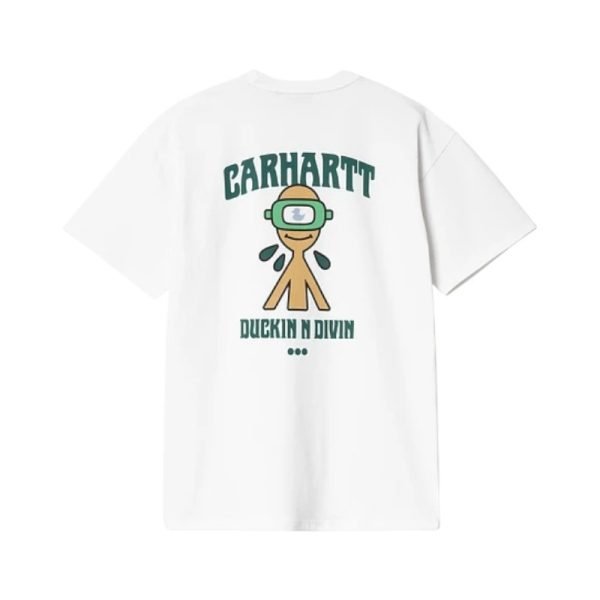 carhartt duckin t-shirt white