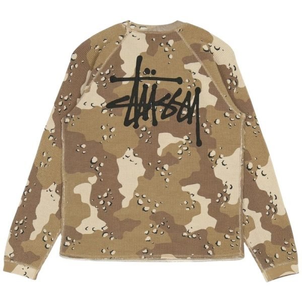 Stussy Raglan Thermal Basic Stock